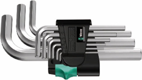 Wera 05021406001 9-teiliger Innensechskantschlüsselsatz – 1,5–10 mm
