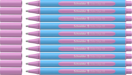 Schneider Schreibgeräte Schneider Kugelschreiber – Gleitkante Pastell – XB – Pastell Lila – 10 Stück – S-152228-10