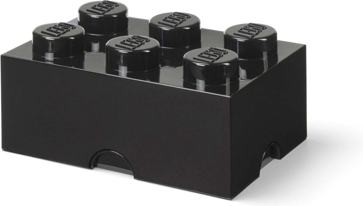 Lego - Aufbewahrungsbox Brick 6 - Nylon - Schwarz