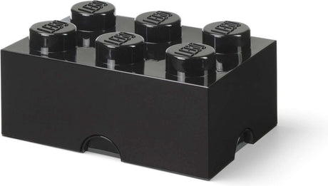 Lego - Aufbewahrungsbox Brick 6 - Nylon - Schwarz