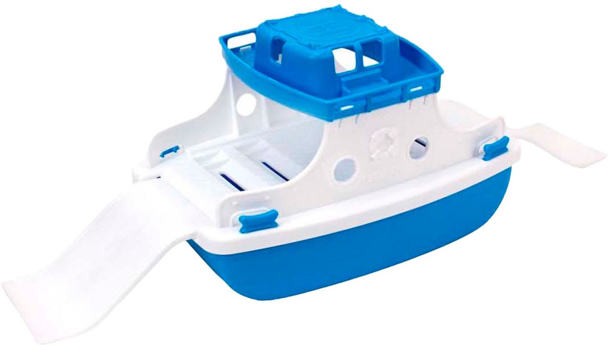 Sun Fun Fähre blau weiß