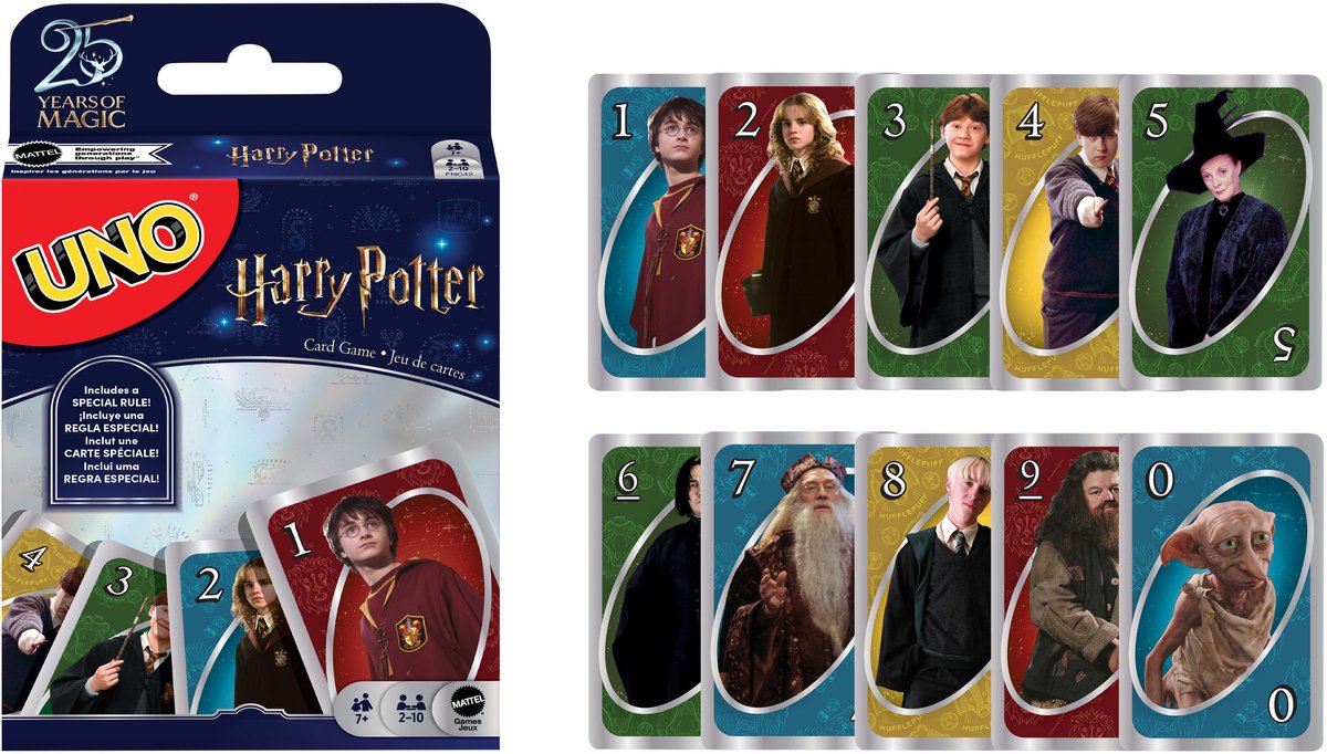 Spiel uno Harry Potter | 2 Stk