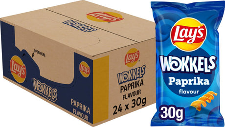 Lay's Wokkels Paprika - Chips - 24 x 30 Gramm