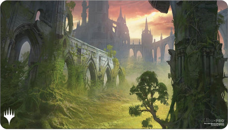 Ultrapro Ultra Pro – Magic – The Gathering – Ravnica Remastered – Spielmatte Gruul Clans Stampfplatz (60 x 34 cm)
