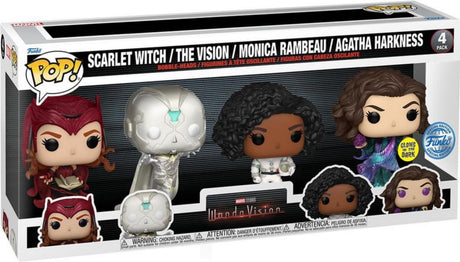 Funko-Pop! Wunder – Wandavision 4er-Pack exklusiv leuchtet im Dunkeln