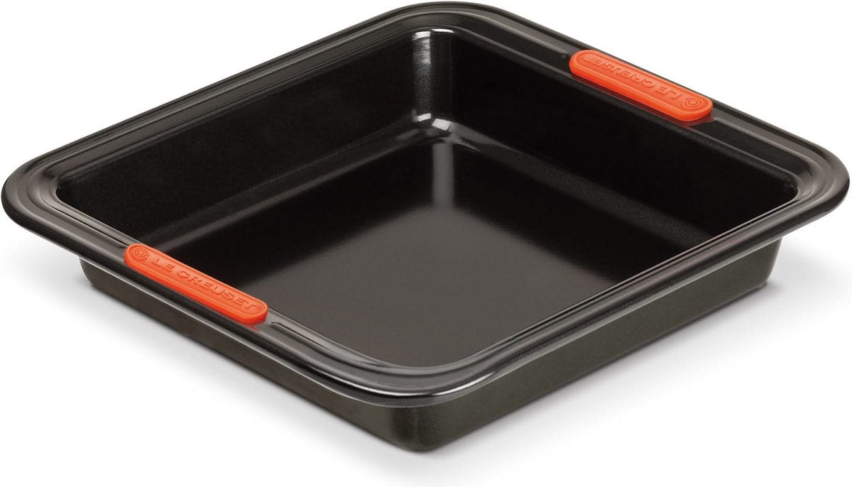 Quadratische Backform von Le Creuset – 23 x 23 cm