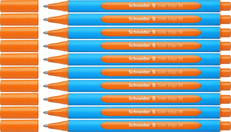 Schneider Schreibgeräte Schneider Kugelschreiber – Schiebekante – XB – Orange – 10 Stück – S-152206-10