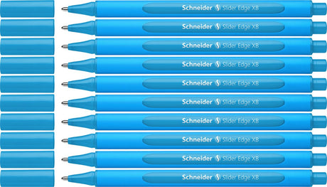 Schneider Schreibgeräte Schneider Kugelschreiber – Schiebekante – XB – Hellblau – 10 Stück – S-152210-10