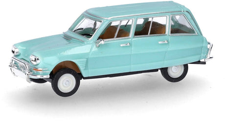 Herpa 027328-004 h0 Auto Citroën Ami 6 Break, Pastelltürkis