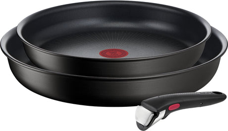 Tefal ingenio unlimited – Bratpfannenset – ø24 und ø28 cm – Induktion – stapelbar – abnehmbarer Griff – platzsparend