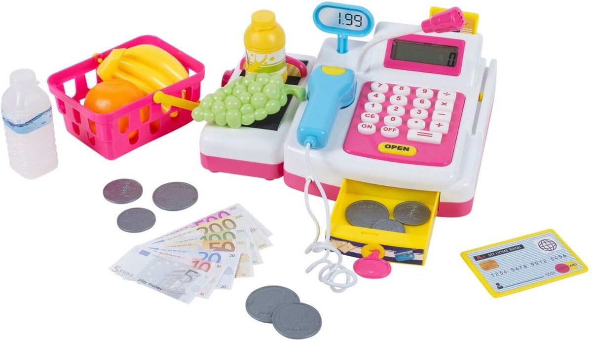 Eddy Toys Spielzeugkasse + Licht und Ton