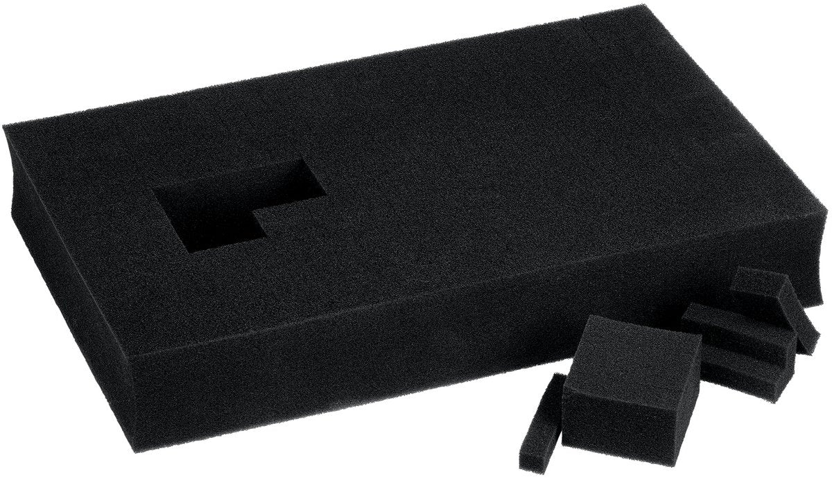 Einhell Original Gitterschaum-Einlagen-Set für E-Case-System (Gitterschaum als Einlage passend für Koffer des -E-Case-Systems – sichere und anpassbare Aufbewahrung für empfindliche Geräte)