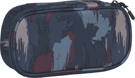Beckmann Federmäppchen – Sport Junior – oval – leer – blaue Bürste – be-231195a