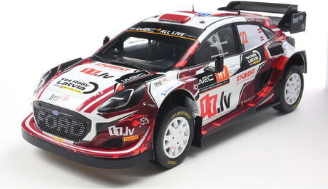 Solido Ford Puma Rallye 1 Std. #22 m.sesks r.francis tet Rallye Lettland Maßstab 1:18