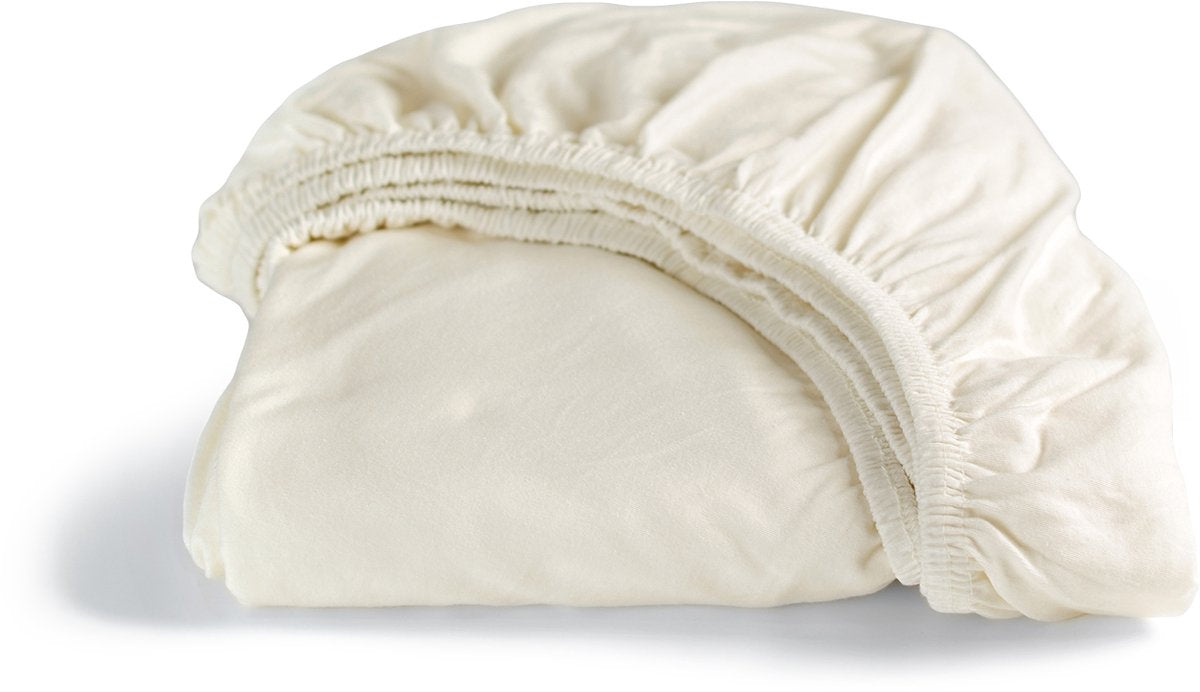 Cinderella - hoeslaken (tot 25 cm) - double jersey - 70x200 - ivoor