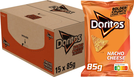 Doritos Nachokäse – Tortillachips – 15 x 85 Gramm