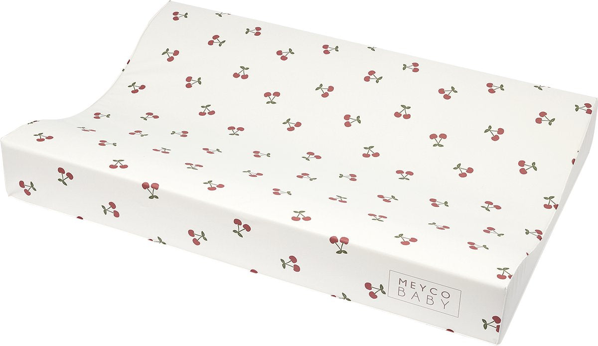 Meyco baby cherry aankleedkussen - natural - 50x70cm