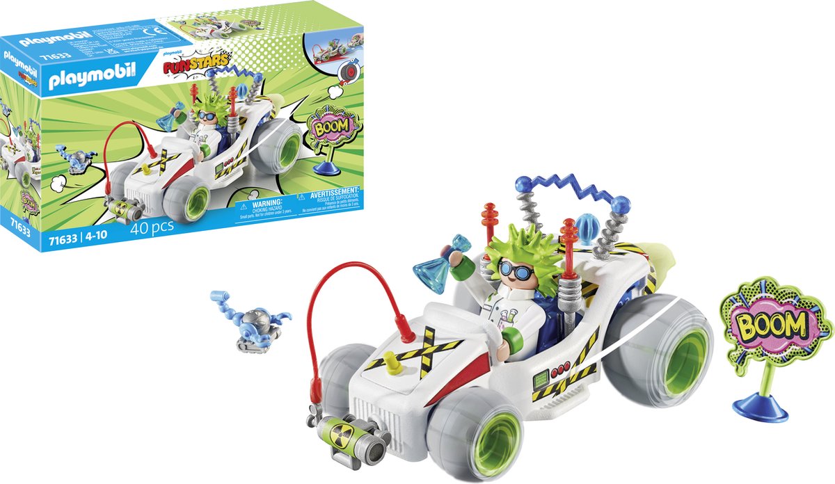 Playmobil Funstars Rennprofessor