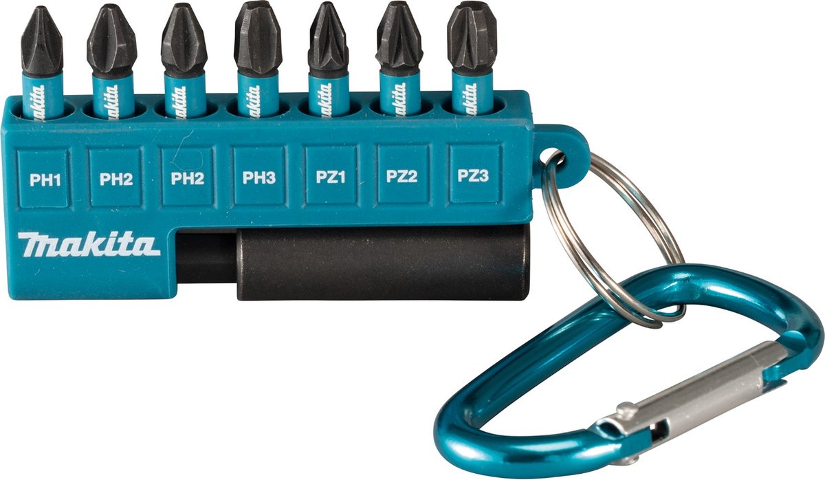 Imp Makita Zubehör E-11994 Schlagschrauber-Bit-Set | 8-teilig | 25mm | x act black - e-11994