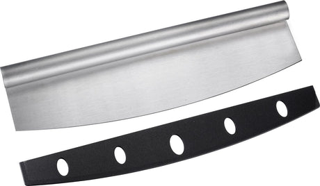 Westmark Pizza-Wippmesser Easy – Wippmesser für Pizzen, ideal zum mühelosen Schneiden von Pizza oder Flammkuchen – Edelstahl, PP