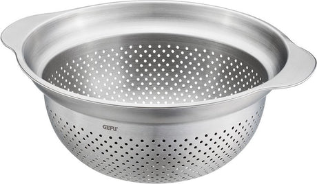 Gefu Premio Sieb und Dampfeinsatz ø23 cm – 3-in-1-Sieb aus Edelstahl – spülmaschinenfest