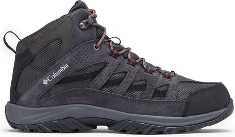 Columbia Crestwood Mid wasserdichte Herren-Wanderstiefel – Grau