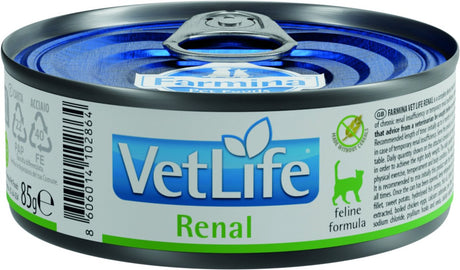 Markenloses Sans-Marque-Katzenfutter Farmina Vet Life Diet Nieren-Hühnerkartoffeln 85 g