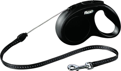 Flexi Products Retractable Line New Classic Cord Schwarz S 5 Meter bis 12 kg