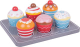 Bigjigs Muffin-Set aus Holz
