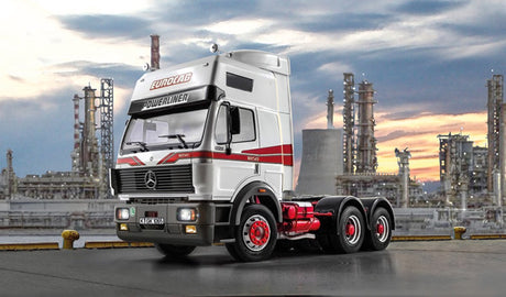 Italeri Modellbausatz LKW – 3924 Mercedes-Benz Sk Eurocab 6x4 Kunststoff – 1:24 – Modellbau