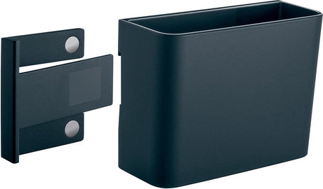 Sigel Stiftablage – für Glas-Magnettafel von 3 bis 5 mm – 120 x 94 x 51 mm – m – Anthrazit – Si-gl802