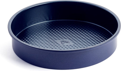 Blaue Diamant-Kuchenform 22 cm – PFAS-freie Antihaftbeschichtung – Keramik-Backschicht – ofenfest bis 230 °C – rund – blau