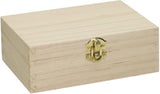 Holzkartenbox mit Ventilabdeckung