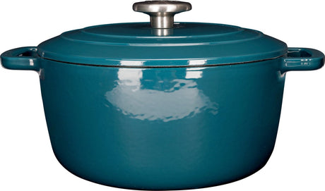 Cosy trendy fontestic gietijzeren kookpot - dia.24h11,6cm - 4,6l - green heron