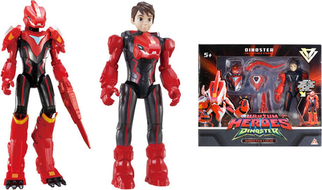 Dino-Stern – 2 Figuren in 1 – Verwandeln Sie Ihre Roboter – 22 cm – Lucio