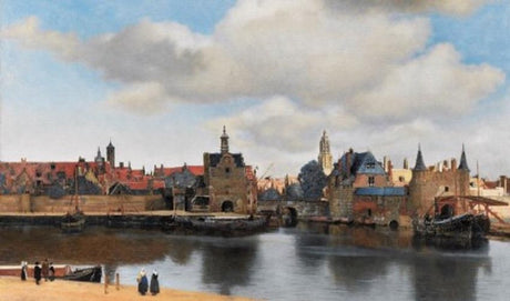 Puzzleman Puzzleansicht von Delft - Johannes Vermeer 1000 Teile