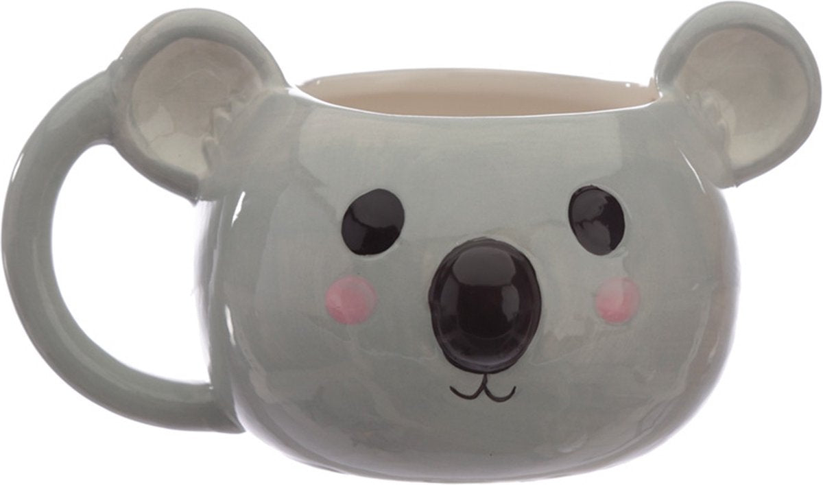 Adoramals Koala-förmige Keramiktasse