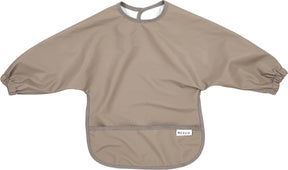 Meyco baby uni mouwslab - dark taupe
