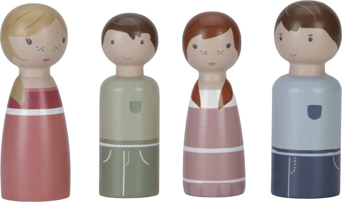 Little Dutch Ergänzungsset Familie Rosa