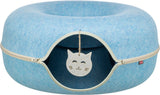 Trixie speeldonut vilt blauw