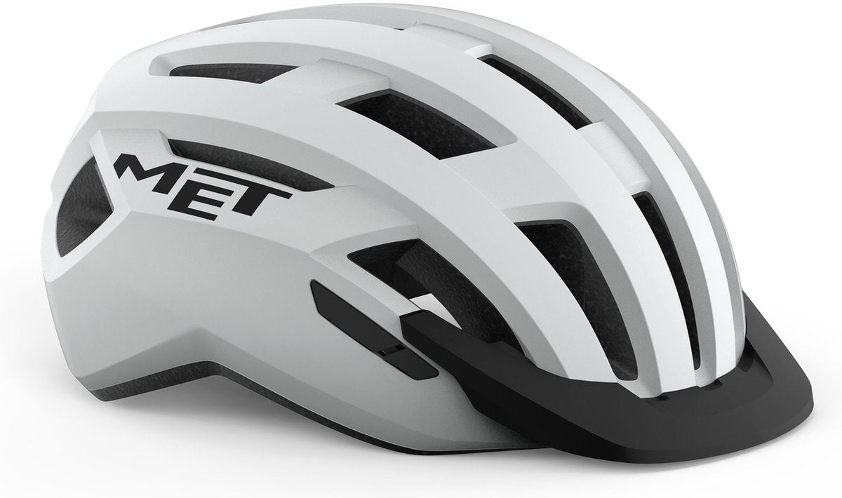 Mit Allroad Fahrradhelm Herren Damen – Fahrradhelm Erwachsene – Größe S (52–56 cm) – Weiß