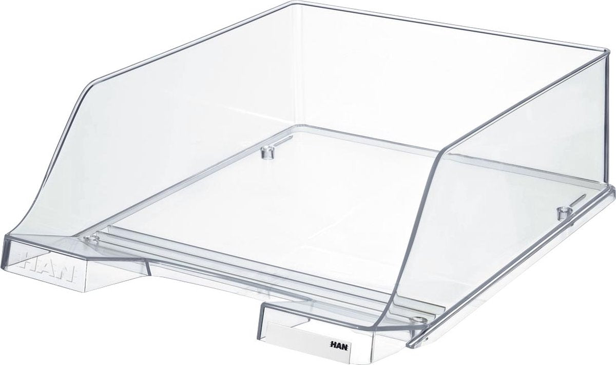 Han brievenbakje xxl kristal, transparant 2 stuks