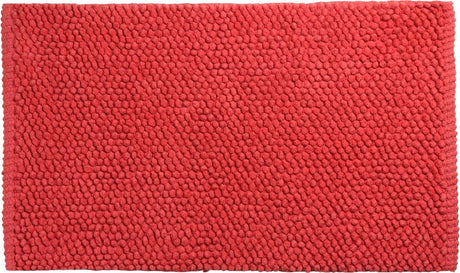 Differnz popcorn badmat 50x80cm koraal
