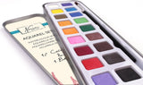 Nassau Fine Art Nassau Aquarellfarben-Set, 18 Farben