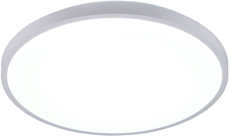 Rl Live Your Light Reality Slope - Deckenleuchte - Weiß matt - inkl. 1x SMD 34 W - Fernbedienung - integrierter Dimmer - stufenlos einstellbare Lichtfarbe - Nachtlicht - dimmbar mit Schalter - nicht für externen Dimmer geeignet - Memory-Funktion - Timer