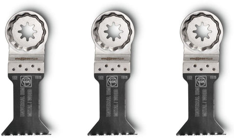 Fein E-Cut Universal Starlock Plus Sägeblatt 3 Stk. 60 x 44 mm (63502152220) Bimetall