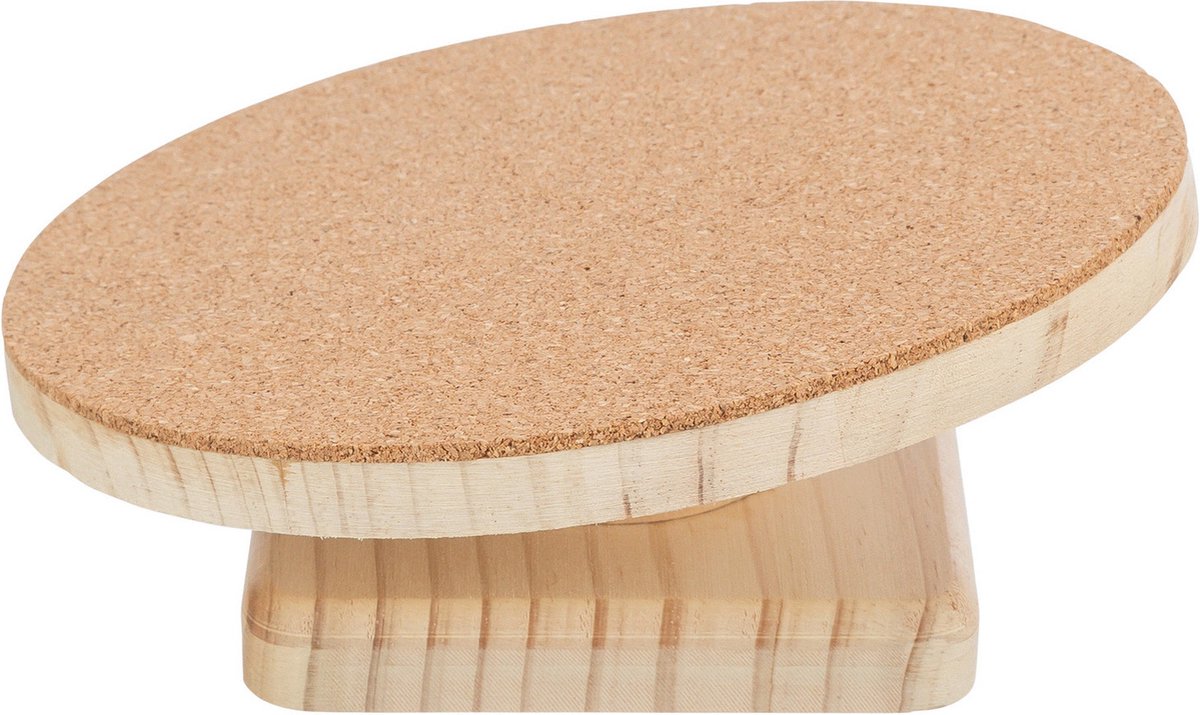 Trixie Laufscheibe Hamster Holz Kork