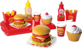 Ecoiffier 100 % Chef-Hamburger-Set – 25-tlg.