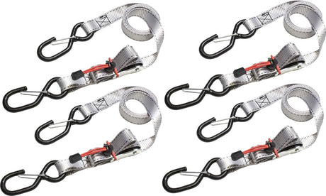 Masterlock 3062eurdat set 4 ks upínací popruhy - 180 cm