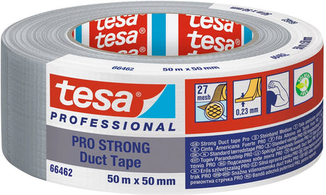 Tesa professional tesa duct tape pro-strong 66462-00003-00 reparatietape grijs (l x b) 50 m x 50 mm 1 stuk(s)